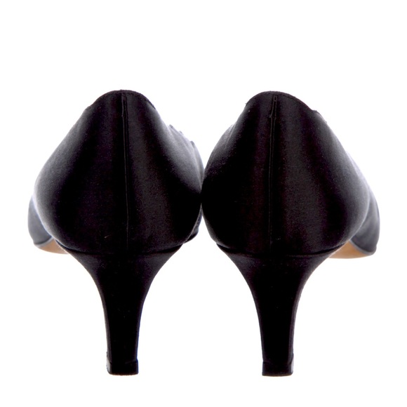 Manolo Blahnik Pumps black satin 36 - Picture 4 of 6